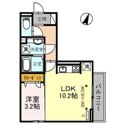 シダーカーサの物件間取画像